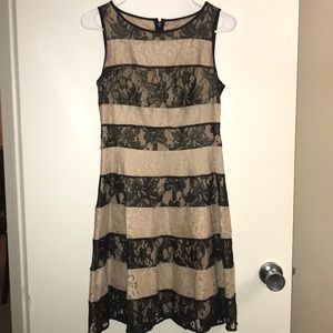 Tan&Black Dress Jessica Simpson Size 2